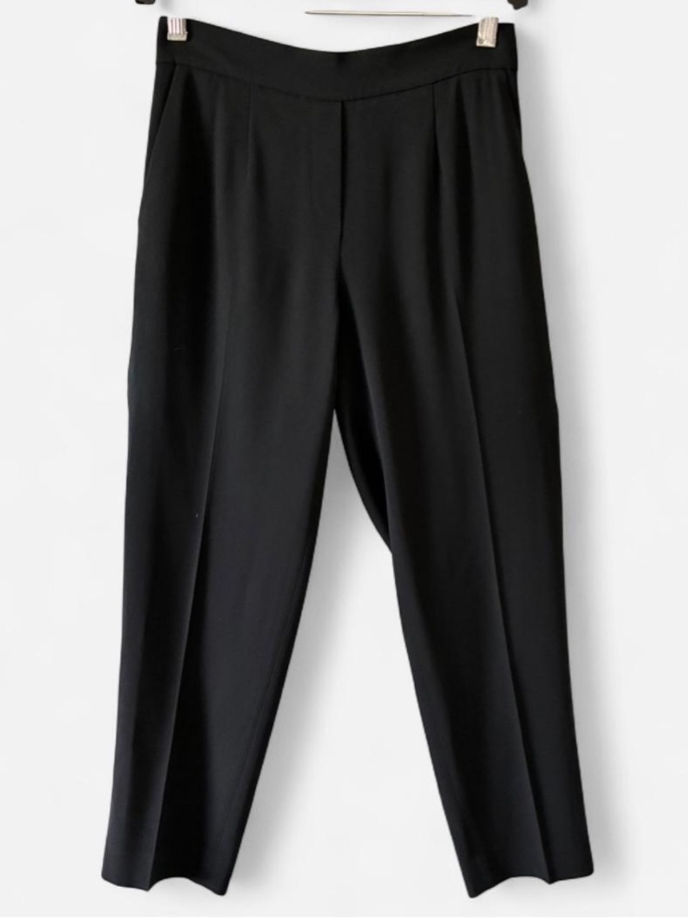 Babaton Aritzia Cohen Black Cropped Tapered Pants Size 2 - Picture 4 of 7